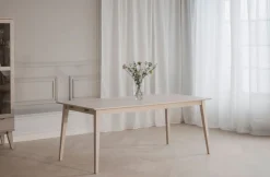 Filippa Matbord | 180 Vitpigm. Ek