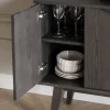Filippa Sideboard 150 Mörkbrun Ek