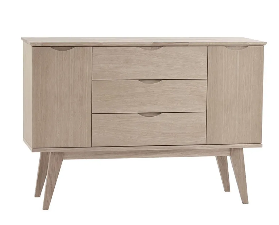 Filippa Sideboard 122 Vitpigmenterad ek