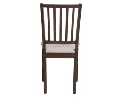 Filippa Stol Mörkbrun Ek/Beige Tyg
