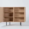 Fina Dresser 118 med dörr, Nero