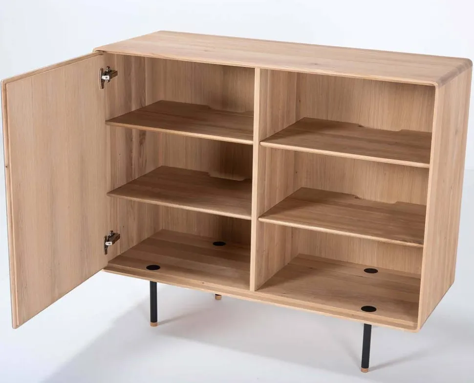 Fina Dresser 118 med dörr, Nero