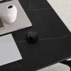 Floema Soffbord Ø85 | Runt | Svart Marmor
