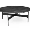 Floema Soffbord Ø85 | Runt | Svart Marmor