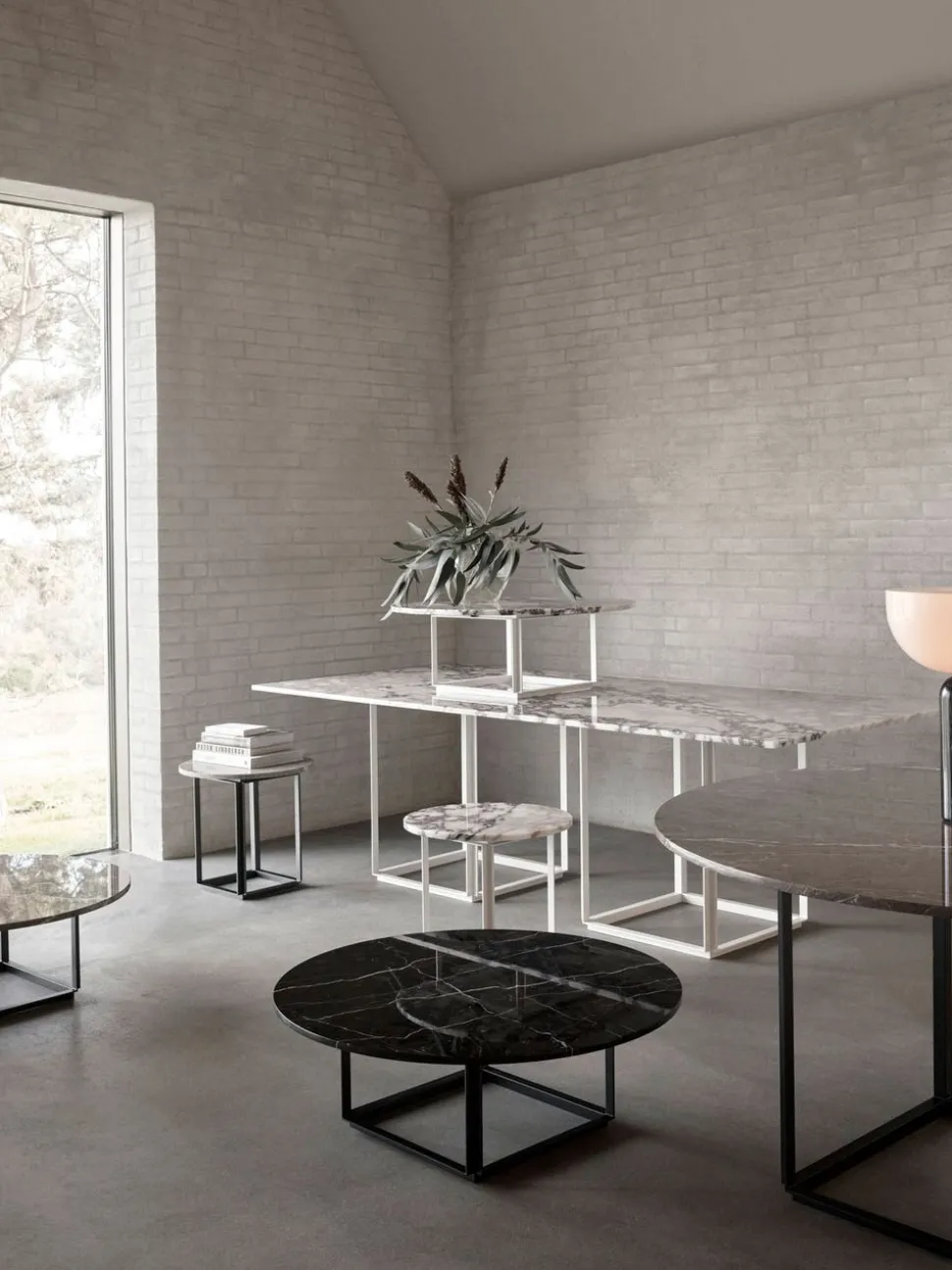 Florence Soffbord H:32 | Svart Marquina
