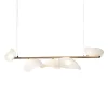 Florii 5 Linear Taklampa | Dark Bronze/White
