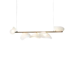 Florii 5 Linear Taklampa | Dark Bronze/White