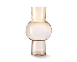 Flower Vas Glas Ø19 | Peach