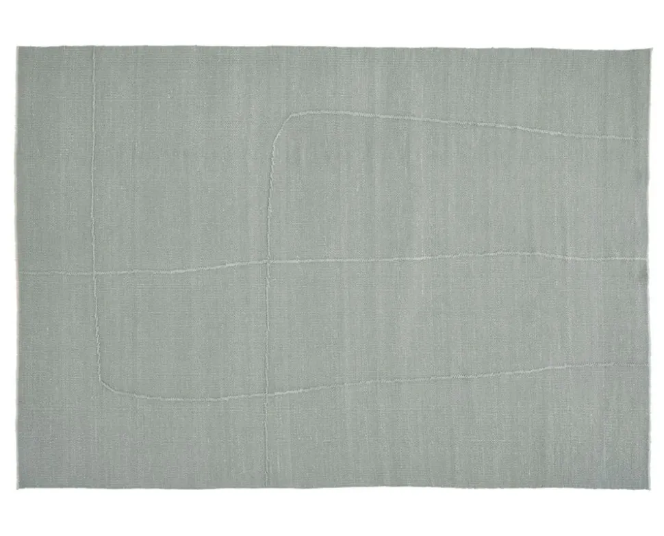 Flow Shen Matta 170x240 | Mint Grey