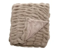 Fluffy pläd | 130x170 | Beige