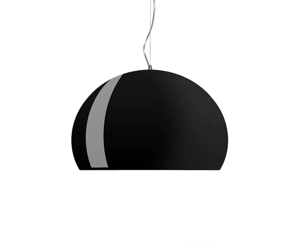 Fl/y taklampa ∅52 | Solid Svart