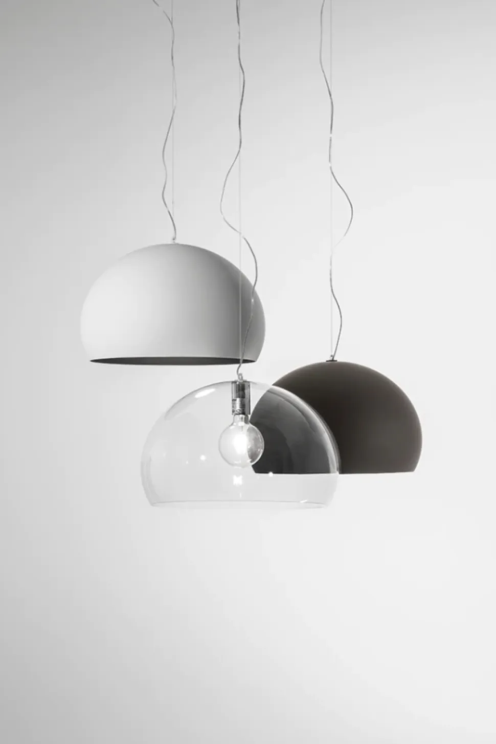 Fl/y taklampa ∅52 | Transparent