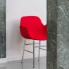 Form Karmstol Klädd | Krom