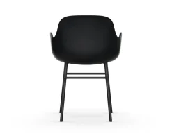 Form Karmstol Oklädd | Stål