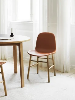 Form Stol Klädd | Svart Ek