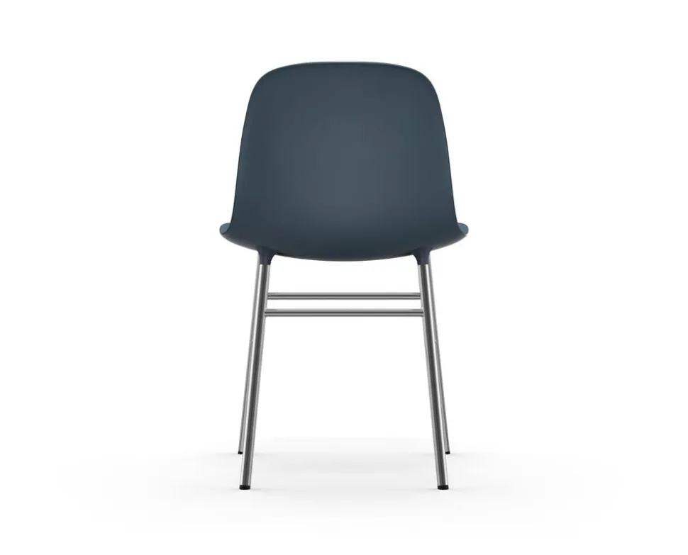 Form Stol Oklädd | Krom