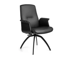 Freetime Stol med Skal | Snurrfot i Aluminium
