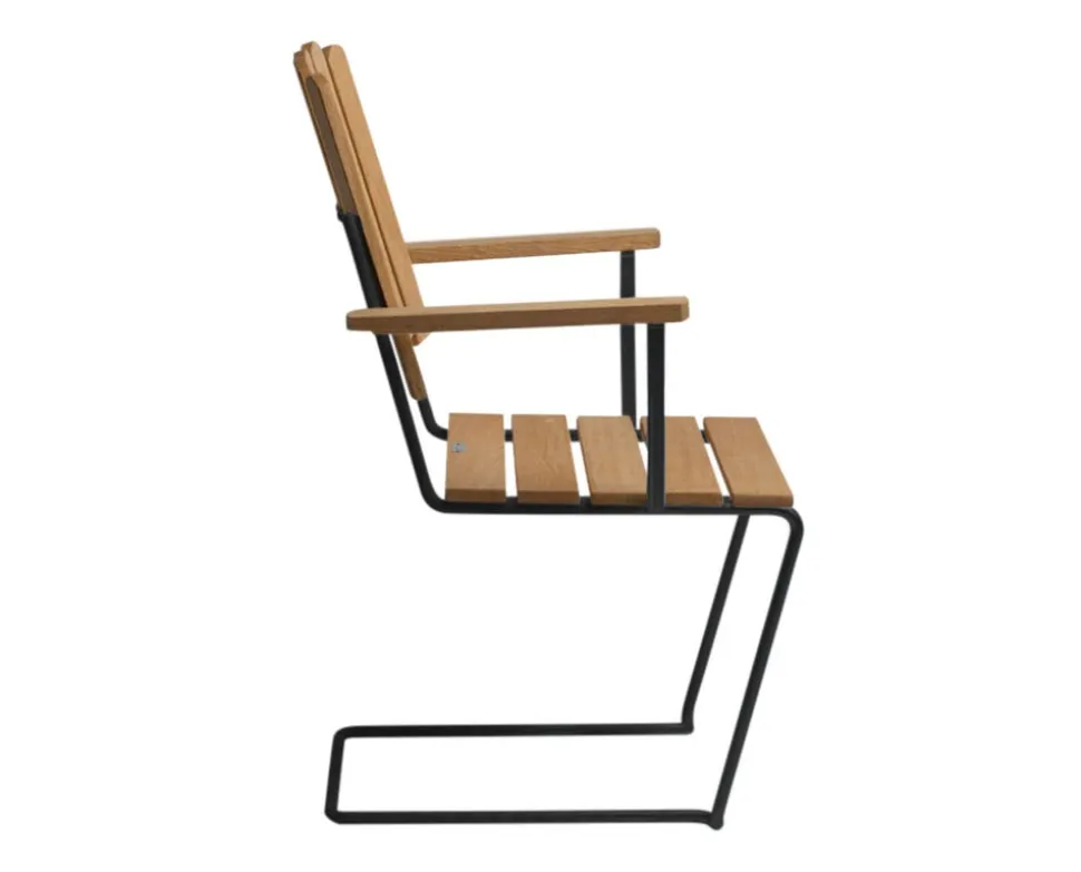 Fåtölj A2 | Teak, Svart