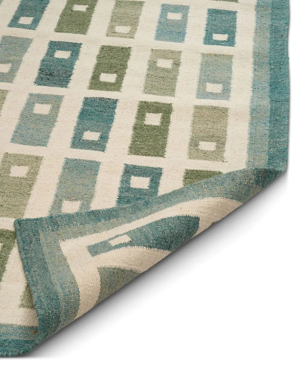 Fyrbo Matta 250x350 Teal