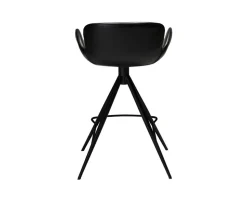 Gaia Barstol 65 cm | Svart Konstläder