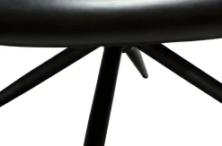 Gaia Loungefåtölj | Svart Konstläder
