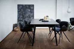 Gaia Stol | Ljusbrunt Konstläder
