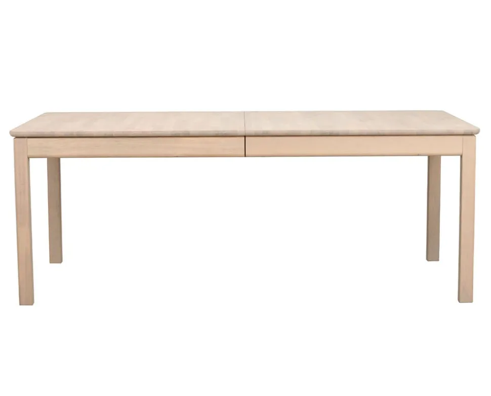 Gardner Matbord 200x95 | Vitpigmenterad Ek