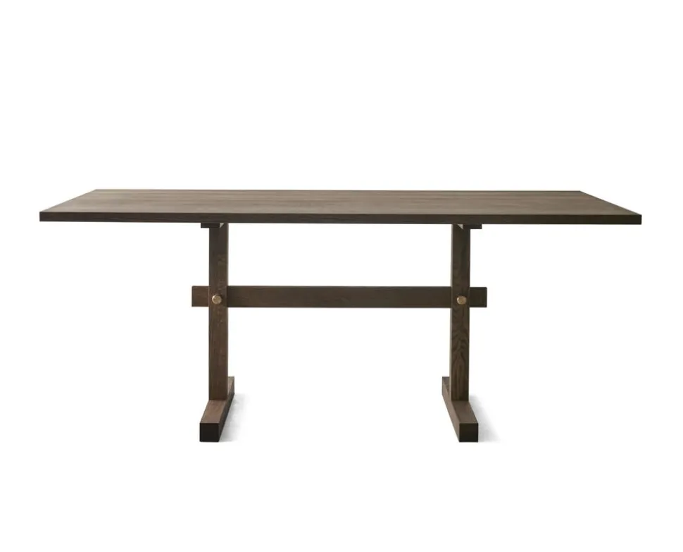 Gaspard Matbord 180 | Mörk Ek