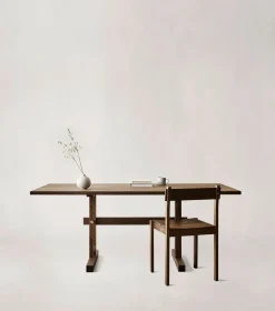 Gaspard Matbord 180 | Mörk Ek