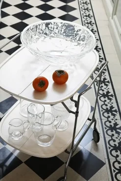 Gastone Serveringsvagn | White/Chrome