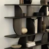 Geometric Hylla | Brun Teak