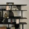 Geometric Hylla | Brun Teak