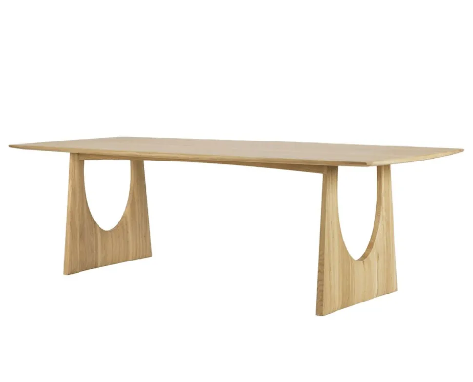 Geometric Matbord | Ek | 250 cm