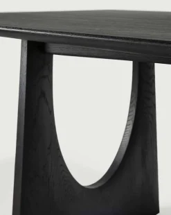Geometric Matbord | Svart Ek | 250 cm