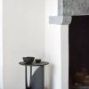 Geometric Sidobord | Svart Ek