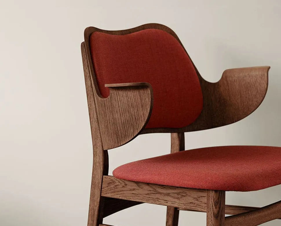 Gesture stol Svart S Antique Gold