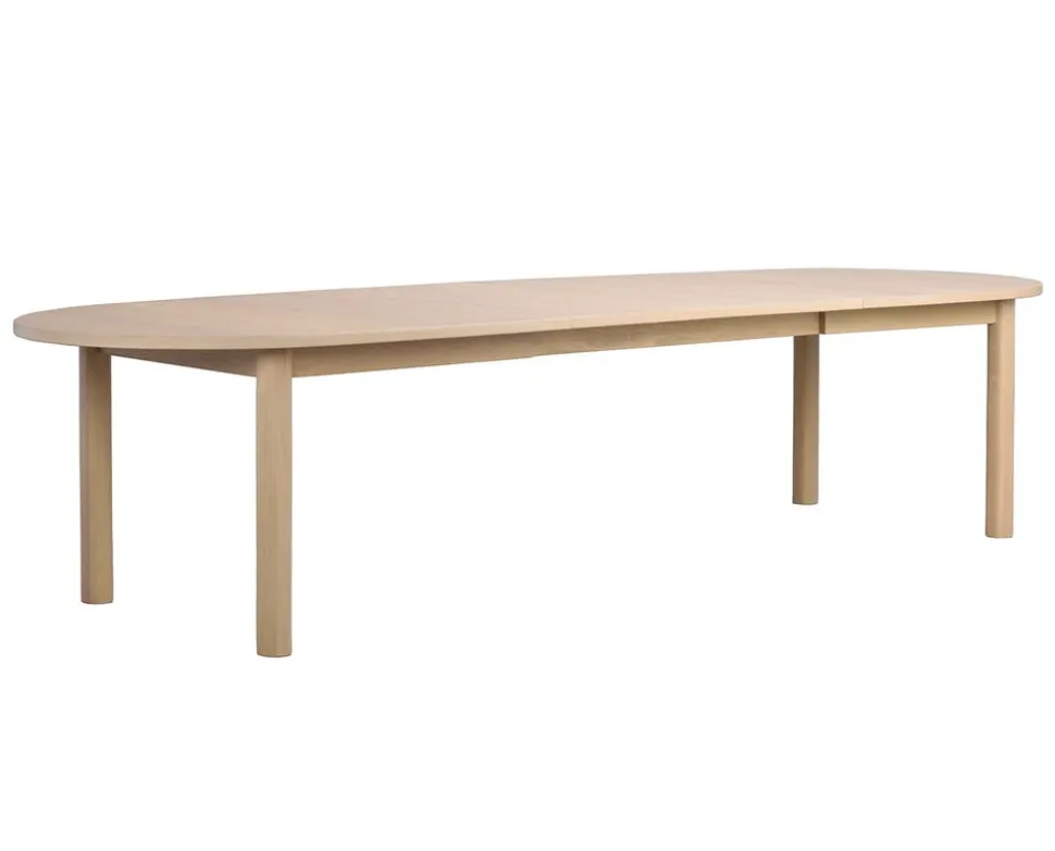 Gifford Matbord 220x105 | Vitpigmenterad Ek