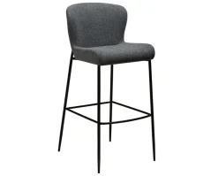 Glam Barstol SH78 | Tyg Pebble Grå Bouclé