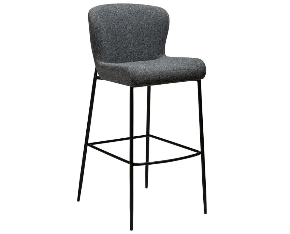 Glam Barstol SH78 | Tyg Pebble Grå Bouclé