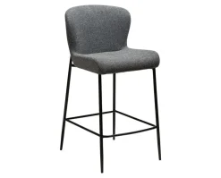 Glam Barstol SH67 | Tyg Pebble Grå Bouclé
