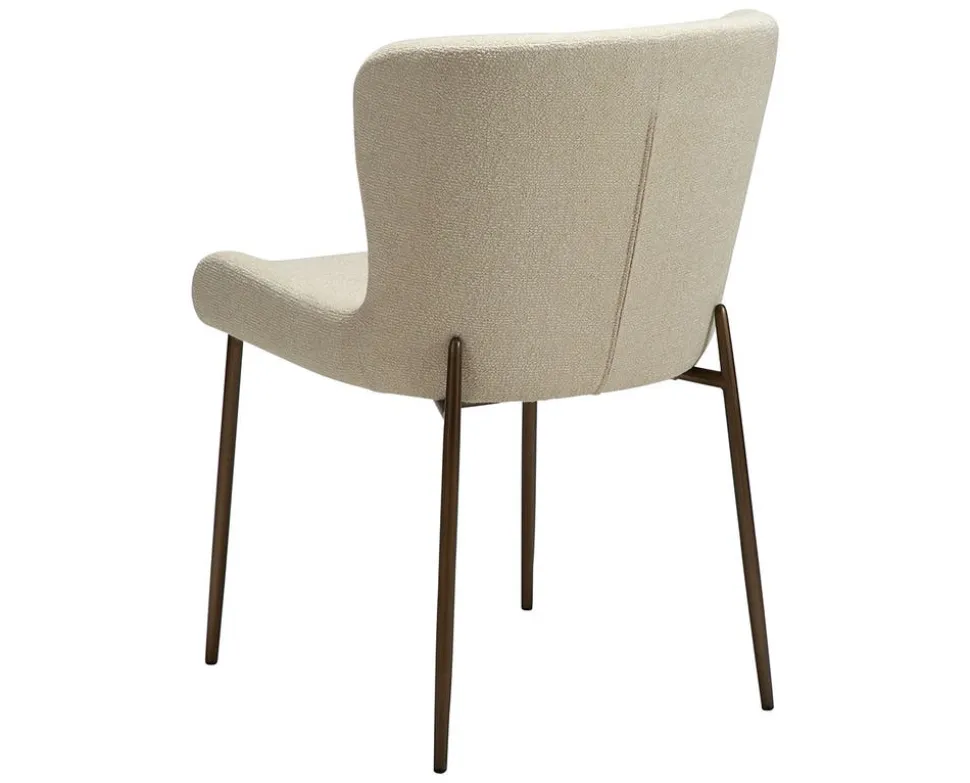 Glam Stol | Frosted Almond Bouclé