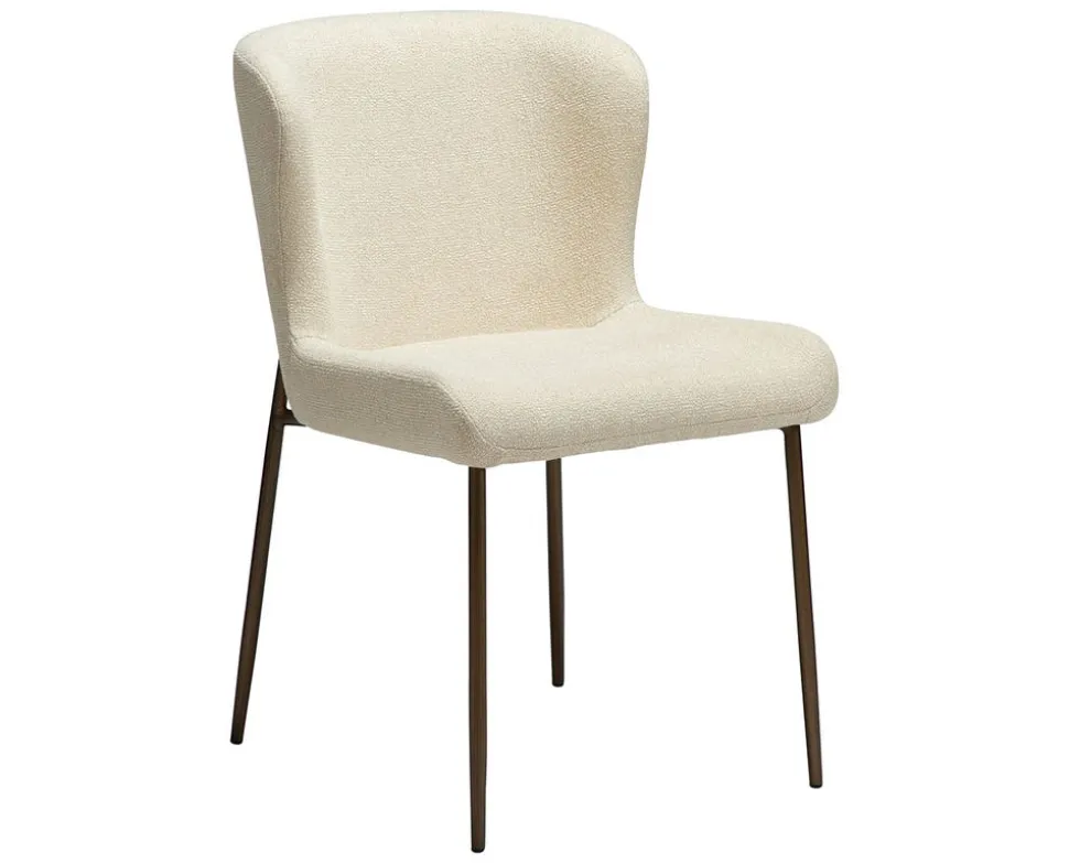 Glam Stol | Frosted Almond Bouclé