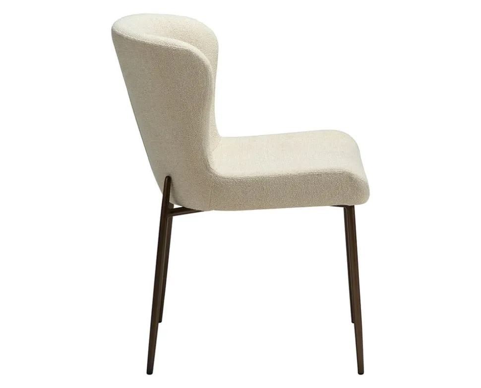 Glam Stol | Frosted Almond Bouclé