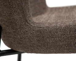 Glam Stol | Major Brown Bouclé