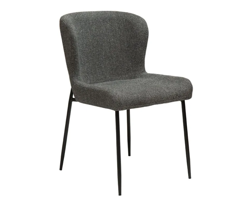 Glam Stol | Pebble Grå Bouclé
