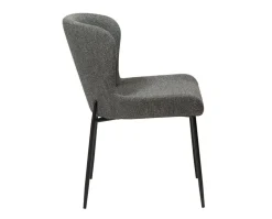 Glam Stol | Pebble Grå Bouclé