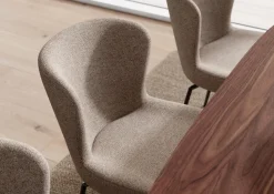 Glam Stol | Raven Svart Bouclé
