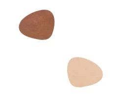 Glasunderlägg Curve | Brown/Sand | Dubbelsidig