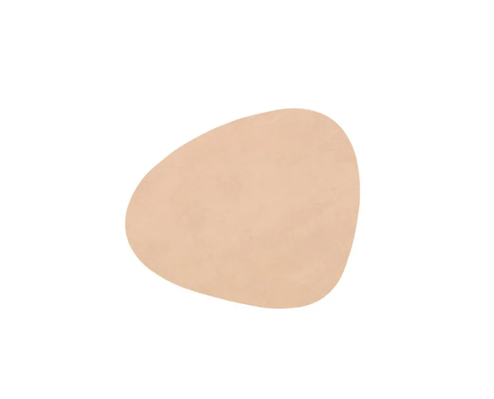 Glasunderlägg Curve | Brown/Sand | Dubbelsidig