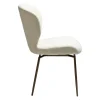 Glory Snurrstol | Frosted Almond Bouclé | Antik Mässing